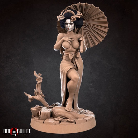Japanese Town - Higanbana the Venomous Geisha (Pinup)