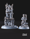 Goblins de la cueva 1x Gruluk el Gran Rey de la cueva