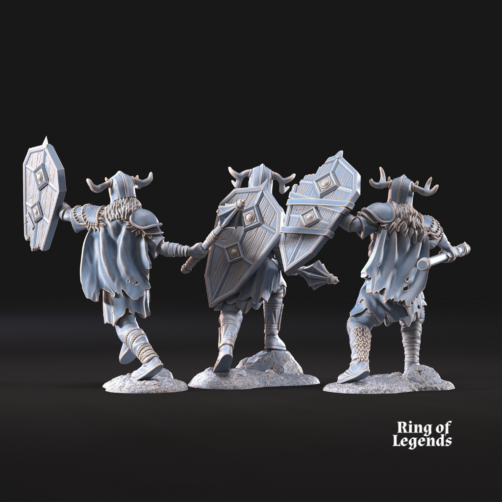 Retake - 3x Khalum with Spear and Shield | Dead City