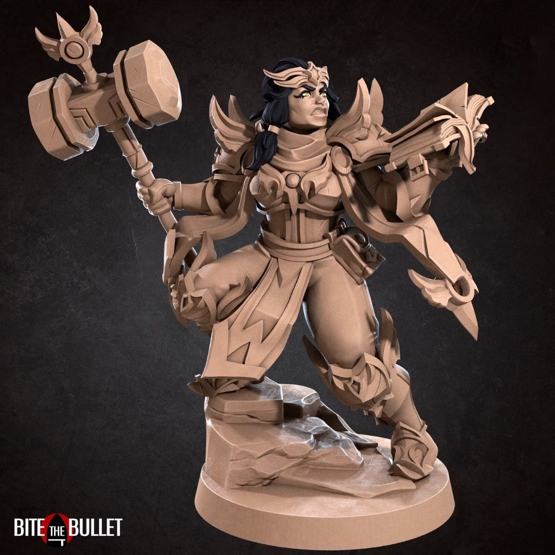 Chunky Humans - Loretta Hammerlift the Chunky Cleric