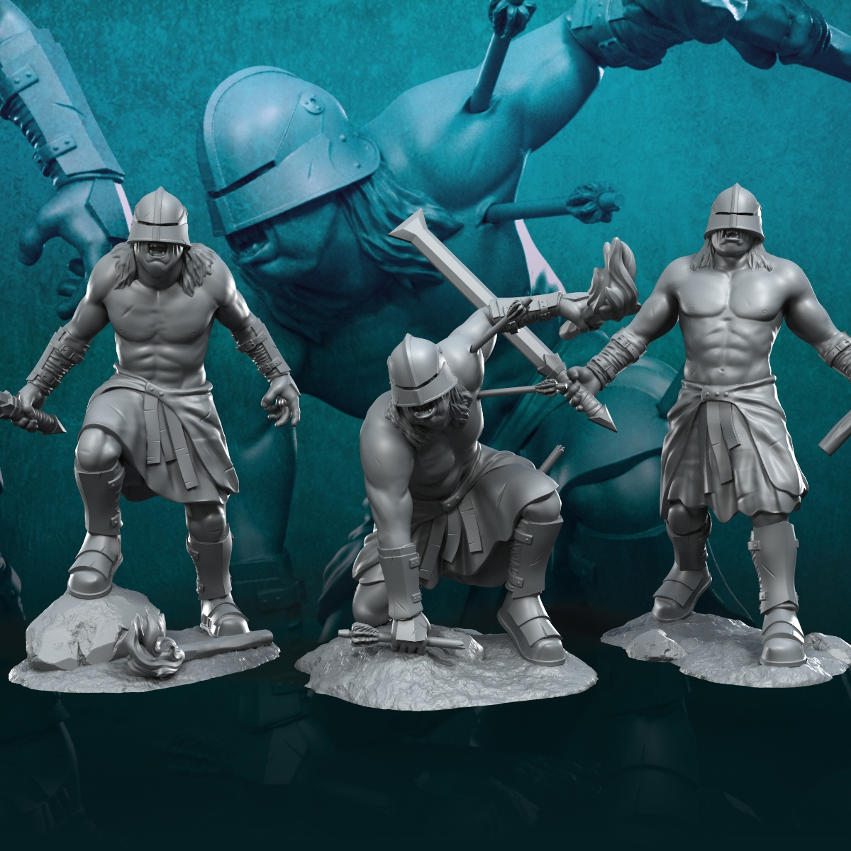 3 poses de Berseker sanguinario extra