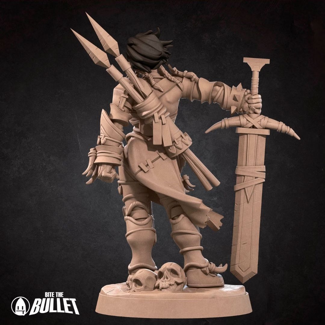Iconic Heroes - Human Barbarian