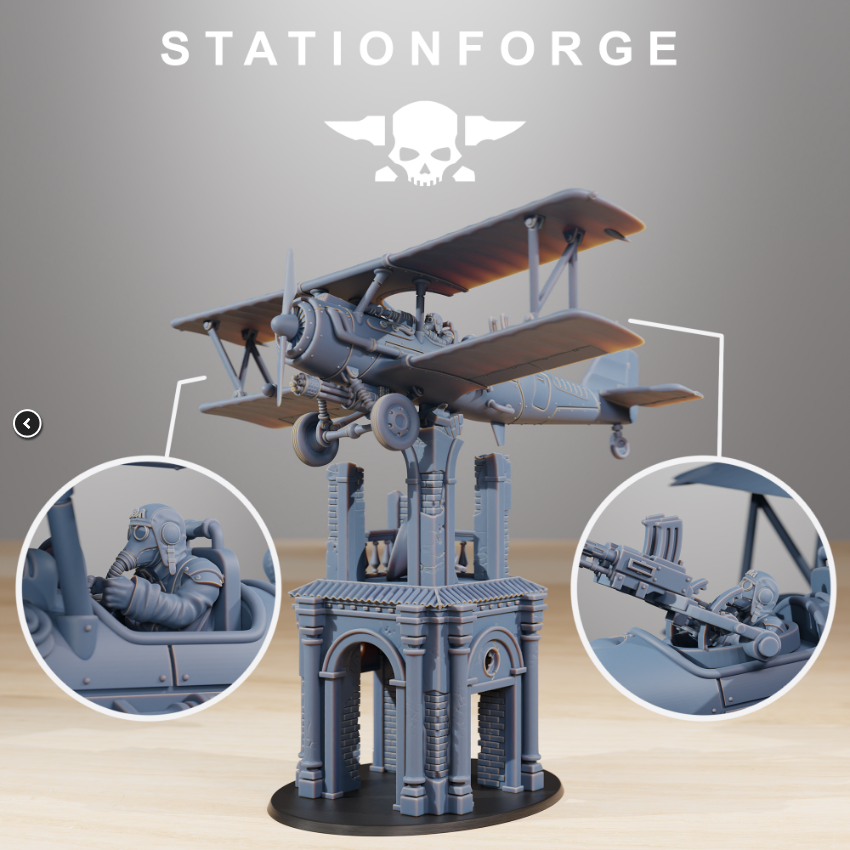 GrimGuard SF-14A Biplane