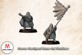 Dwarven Hearthguard Banner And Hornblower