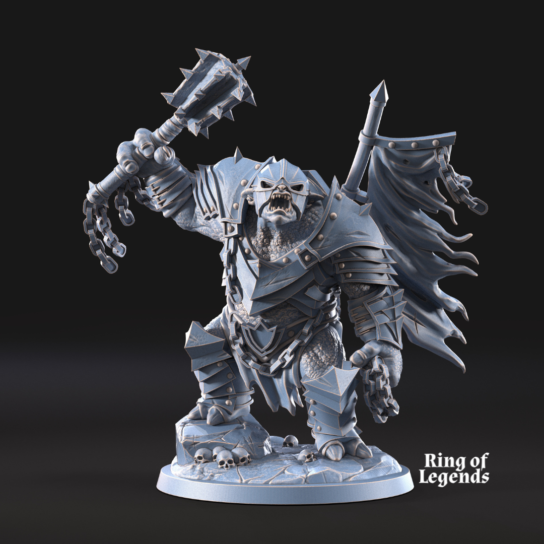 Troll Chieftain - Dark City of Morlok