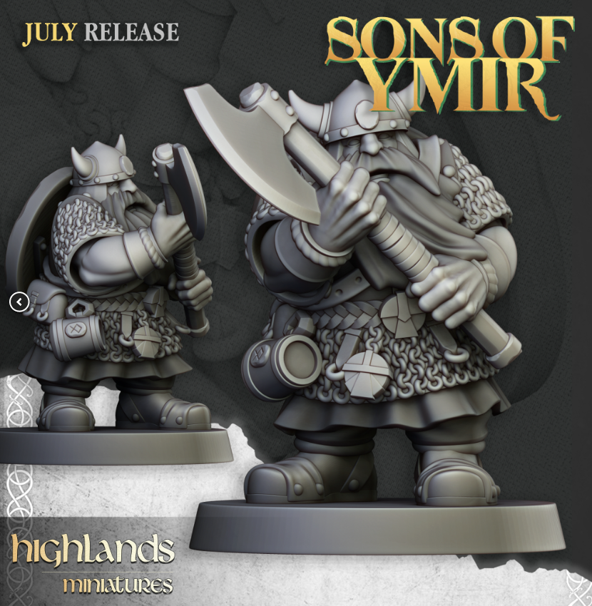 Dwarves Warriors Two Handed Unit