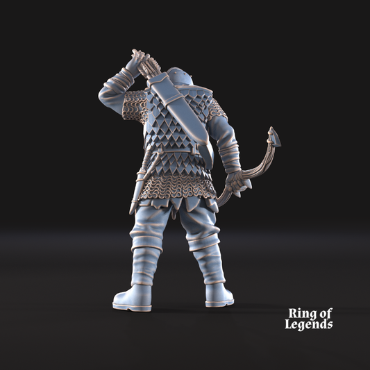 Orcos Morlok con arco - Ciudad Oscura de Morlok