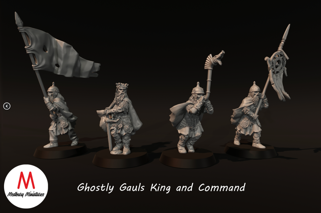 Ghostly Gauls King and Command