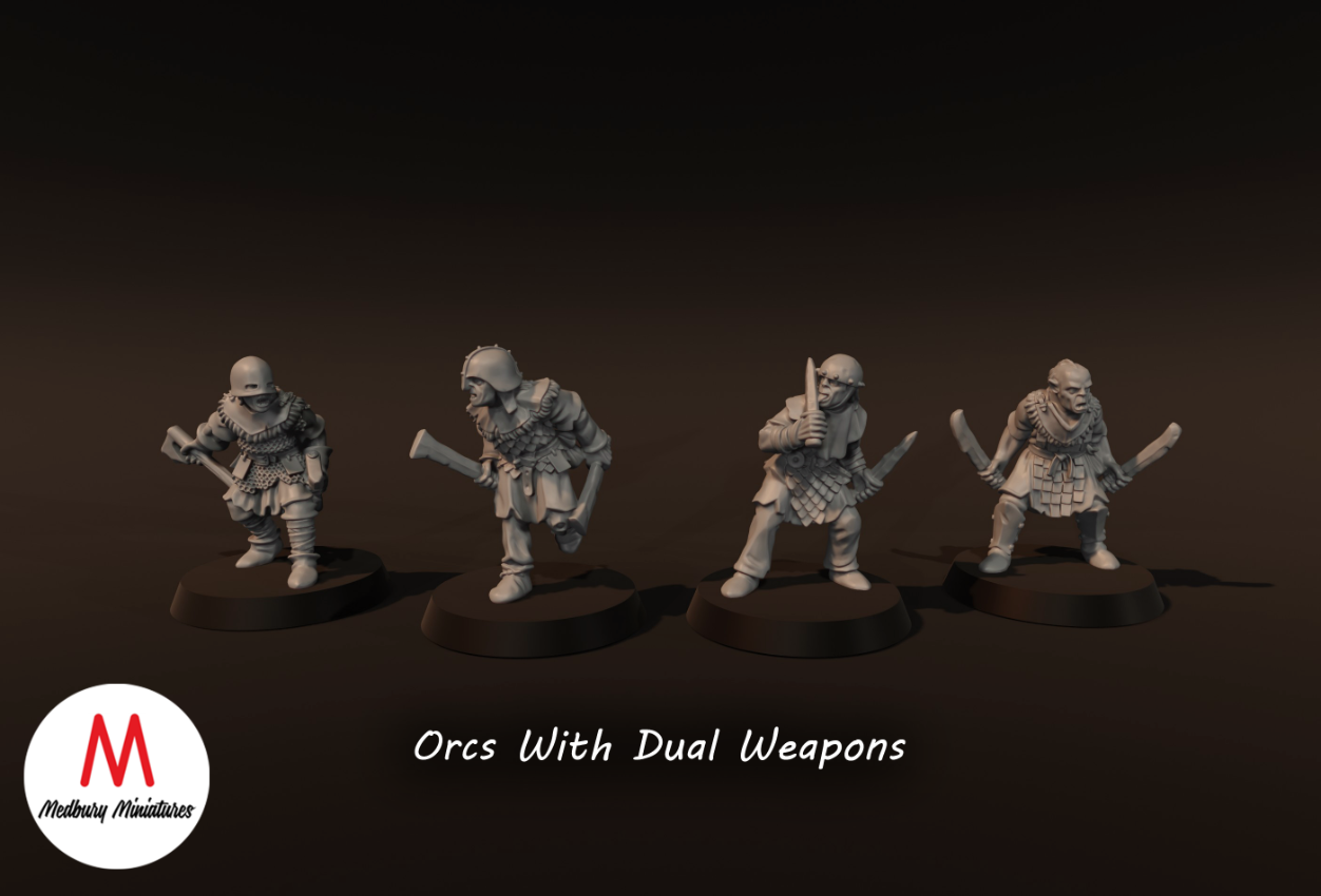 Orcs With Dual Weapons