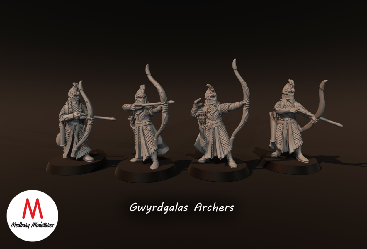 Gwyrdgalas Elves With Bows