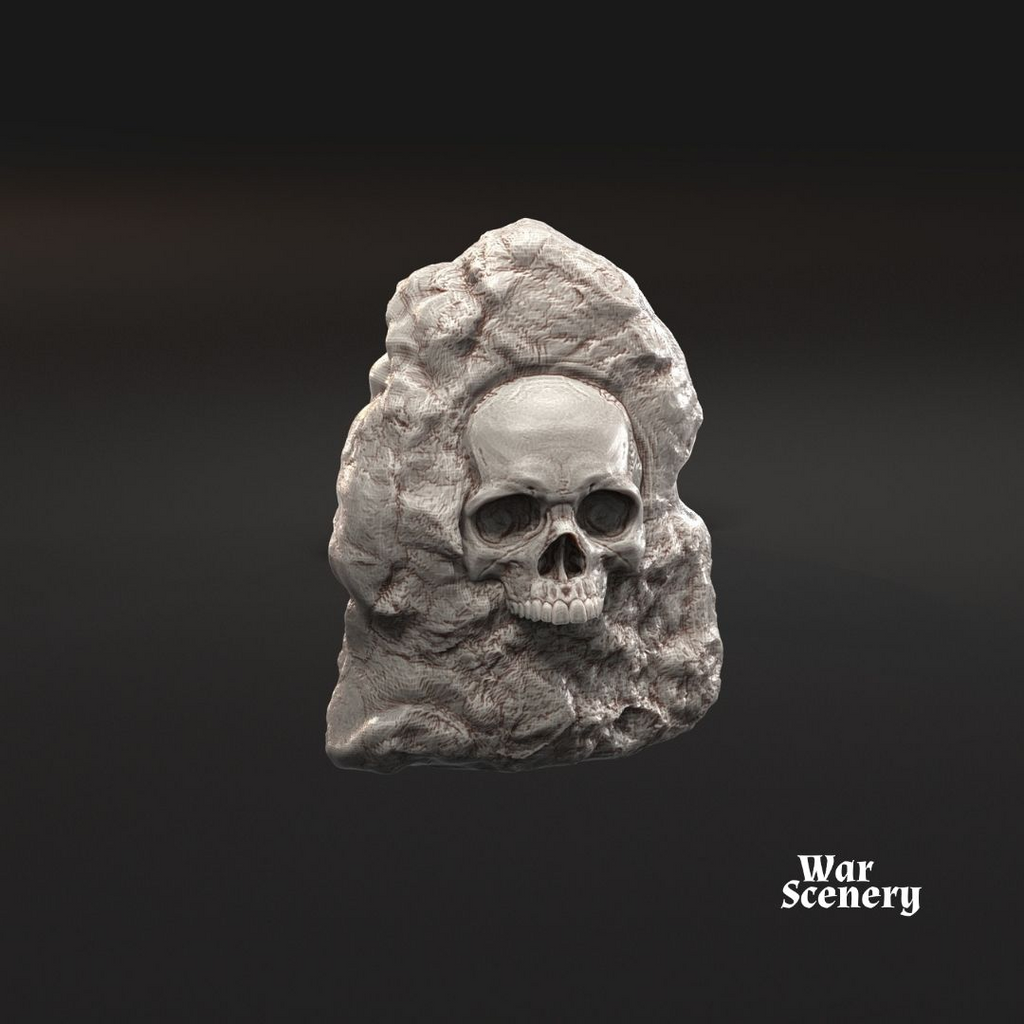 Roca con calavera | Escenario