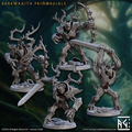 Primordiales Cortedecorteza (4 miniaturas)