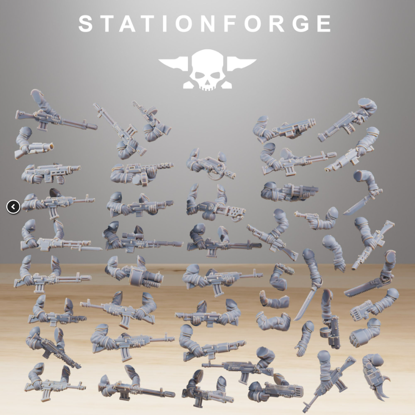 GrimGuard Builder Kit (Separate Heads)