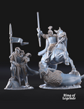 North Warrior Captain with Spear Shield